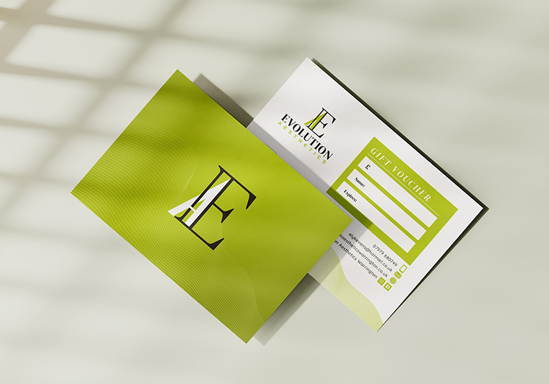 Gift voucher evolution aesthetics