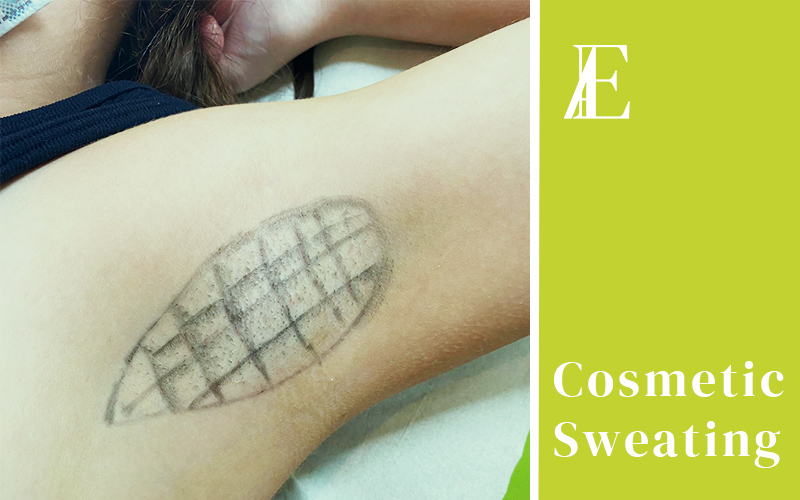 cosmetic sweating